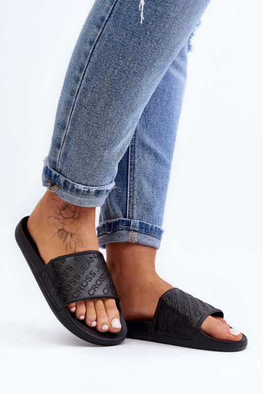 Women's Slippers Cross Jeans FF2R4153C Black