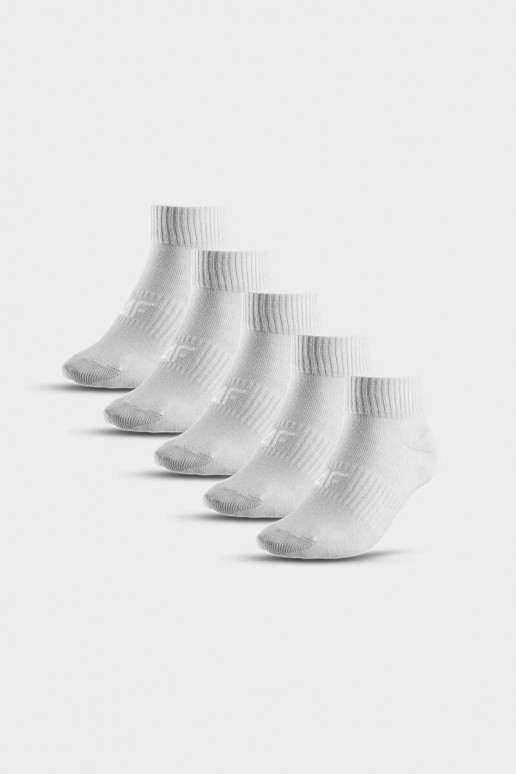 Socks 4F Children's 5-PACK 4FJWAW23USOCF231-27S gray