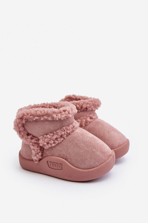 Children's Snow Boots with Velcro Pink Unitia