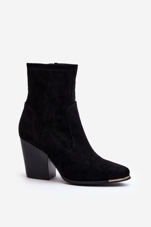 Women's Ankle Boots Black Sanile