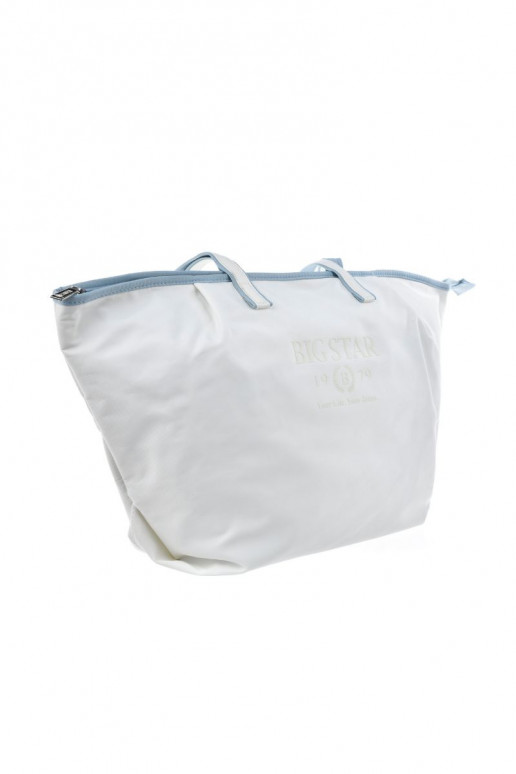 Large Fabric Bag Big Star NN574050 White