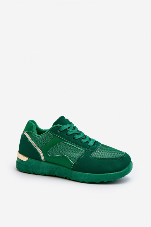 Women's Green Sports Sneakers Kleffaria