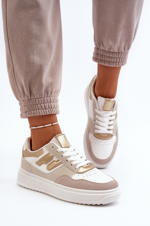 Women's Low Sneakers Beige Regines