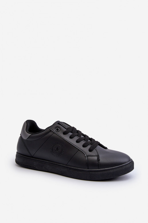 Low Men's Sneakers Eco Leather Big Star NN174284 Black