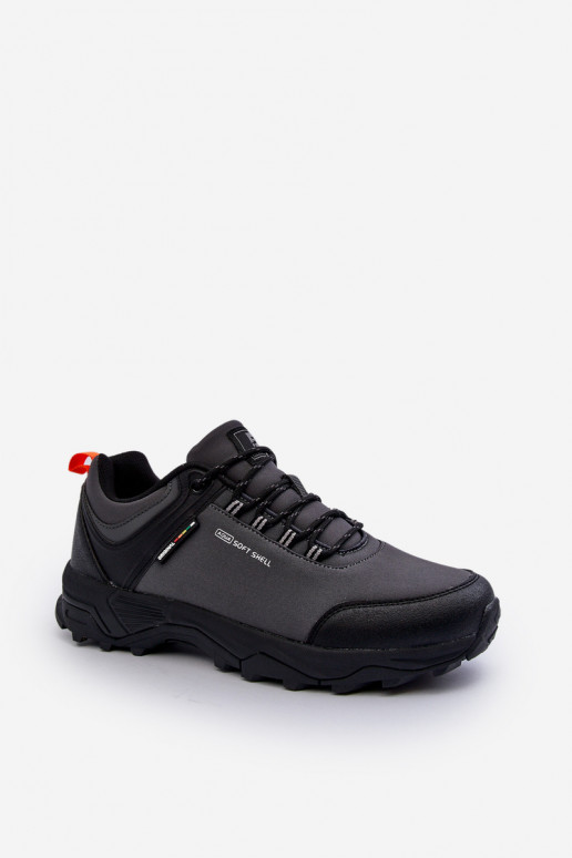 Men's Gray Trekking Shoes McBraun