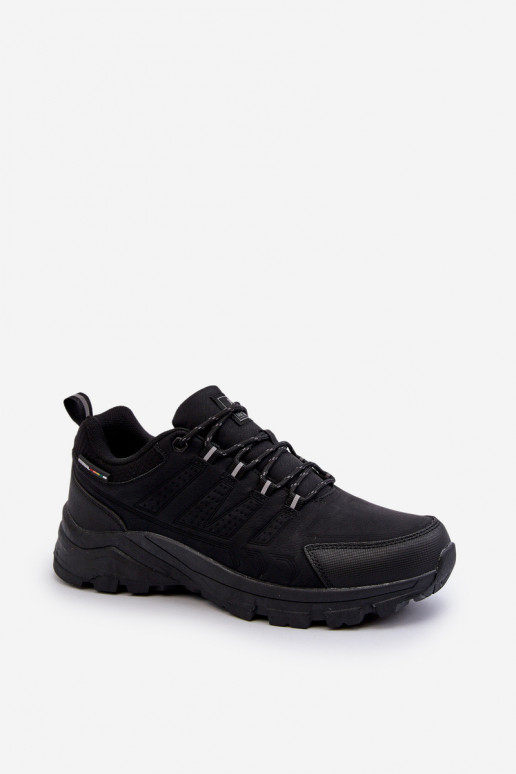 Men's Black Trekking Shoes McBraun