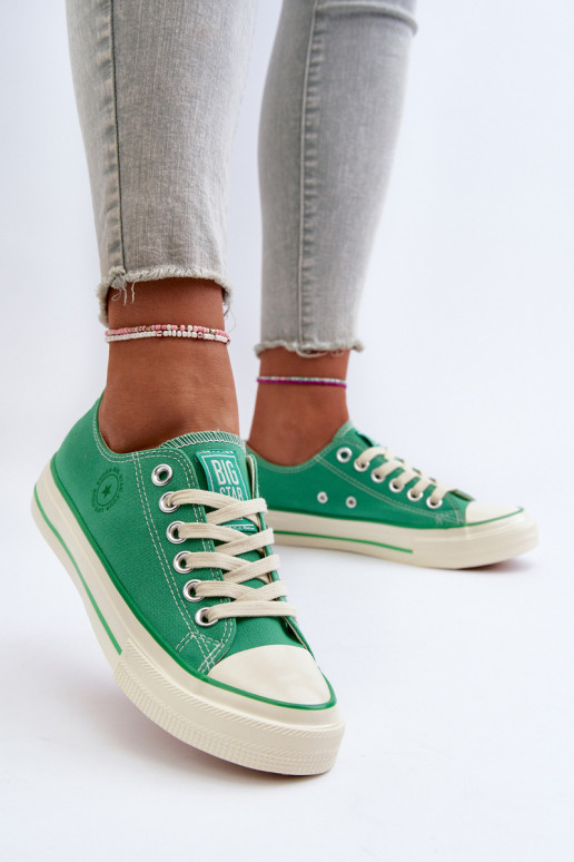 Women's Sneakers Big Star NN274240 Green