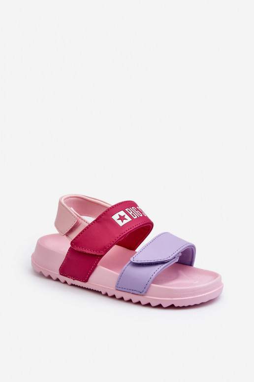 Light Sandals for Girl Big Star NN374530 Pink