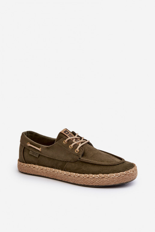 Men's Lace-up Espadrilles Big Star NN174055 Khaki