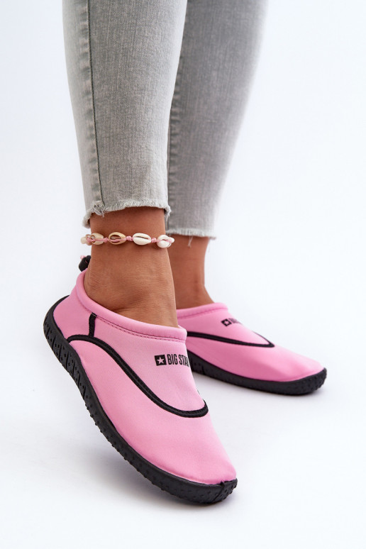 Women's Water Shoes Pink Big Star NN274A800