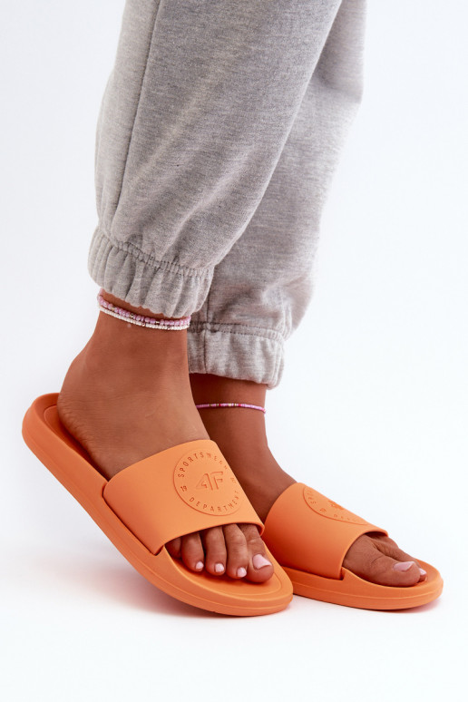 Women's Slides 4FMM00FFLIF045-70S Orange