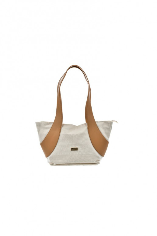 Women's Handbag Shopper Big Star NN574028 Beige