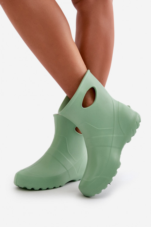 Women's Waterproof Wellington Boots LEMIGO GARDEN 752 Mint