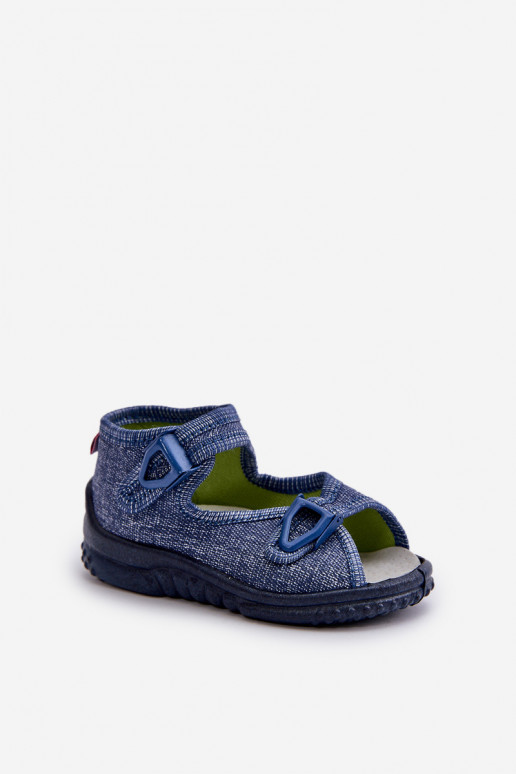 Children's Sandals NEL 310-06 GOKIDS Navy Blue