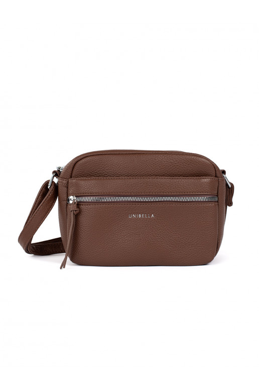 Small Brown elegant handbag on shoulder