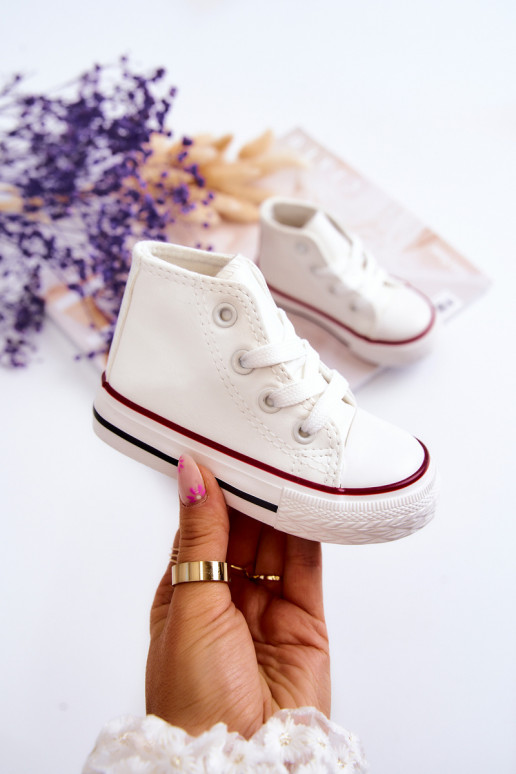 Children's White Sneakers Marney