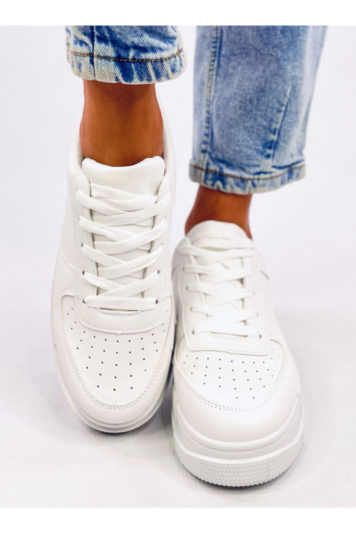 Women's casual shoes CLEMONS ALLWHITE