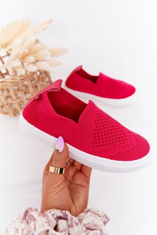 Children's Slip-On Sneakers Big Star HH374102 Fuchsia