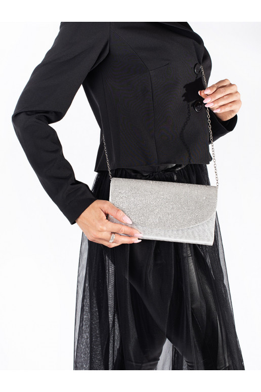 ClassiclittleHandbag silver color clutch bag