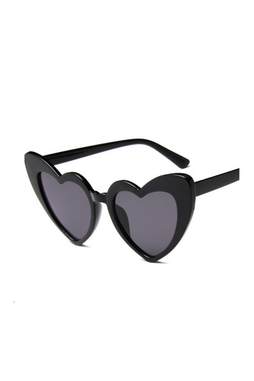 Elegant sunglasses serca HEART black OK272WZ1