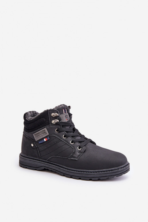 Warm Men's Boots Black McBraun