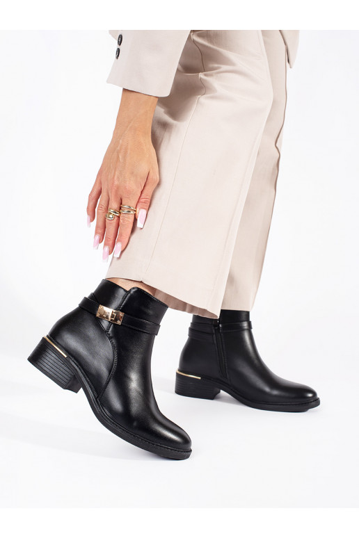 black women's boots ze goldenmi elementami