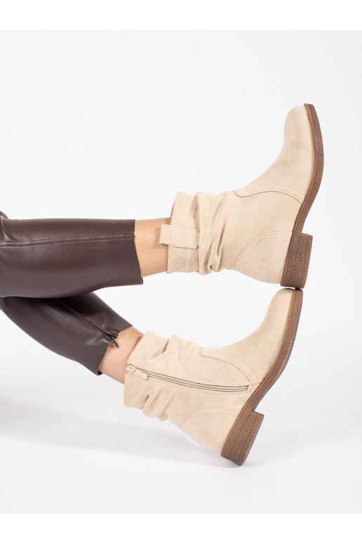 beige women's boots