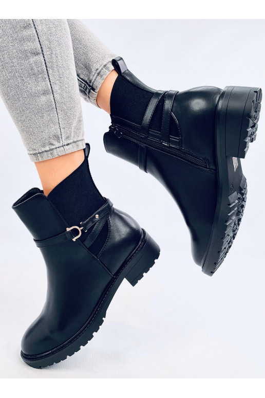 The classic model Women's boots ROYLE BLACK