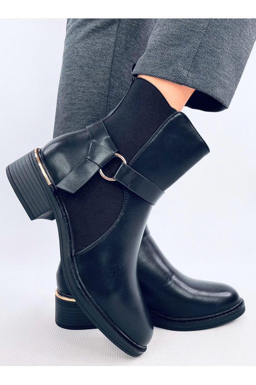 Women's boots facing AVERILL BLACK