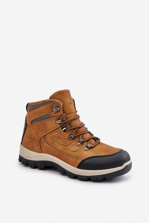 Insulated Ankle Boots Men's Hiking Shoes McBraun Camel