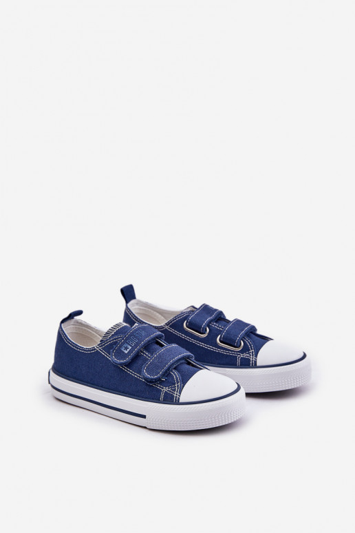 Children's Velcro Sneakers Big Star OO374010 Navy Blue