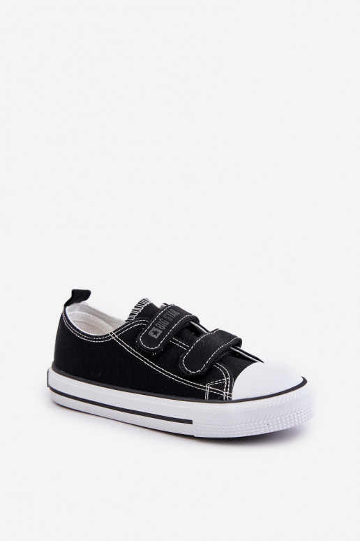 Children's Velcro Sneakers Big Star OO374008 Black