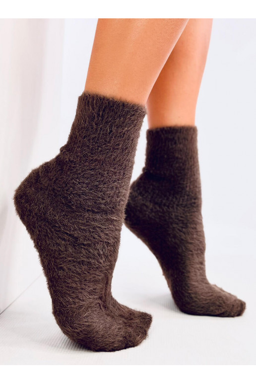 Socks  winter womens FOMERS Brown color