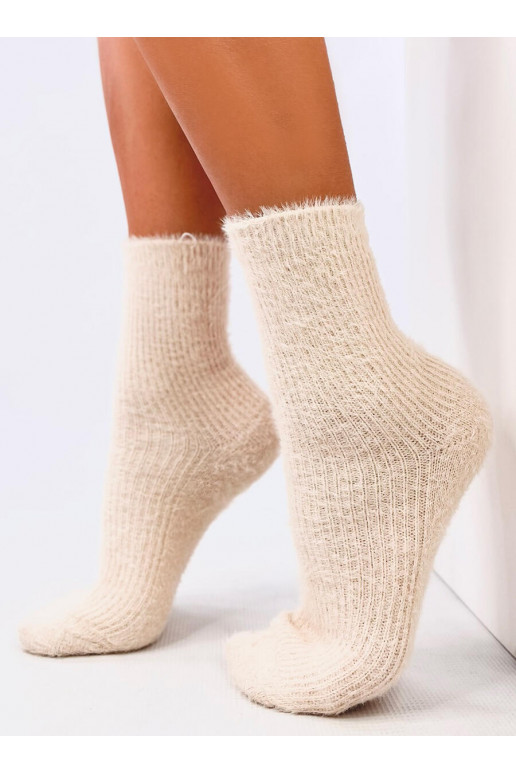 Socks  winter womens FOMERS Beige