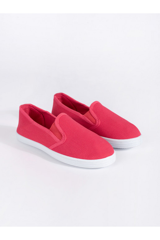 red slip-on shoes childrens