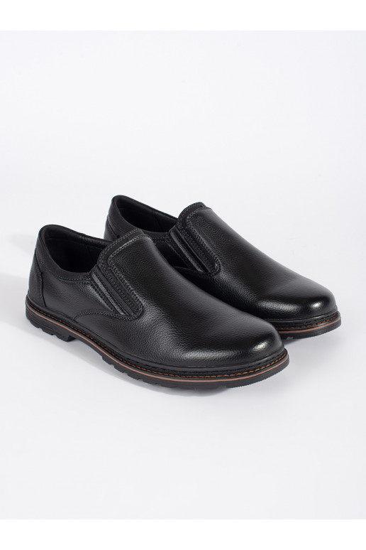 black slip-on shoes mens