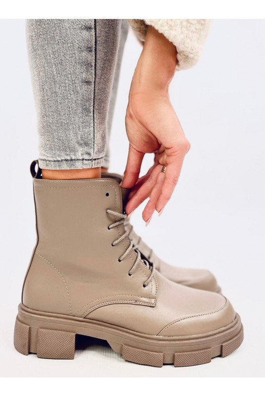 Boots laced COLEY OLIVE