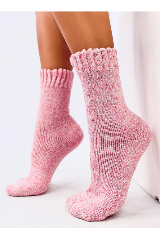 Socks  winter womens WOOLS pink