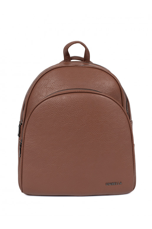 Brown color klasyczny backpack damski