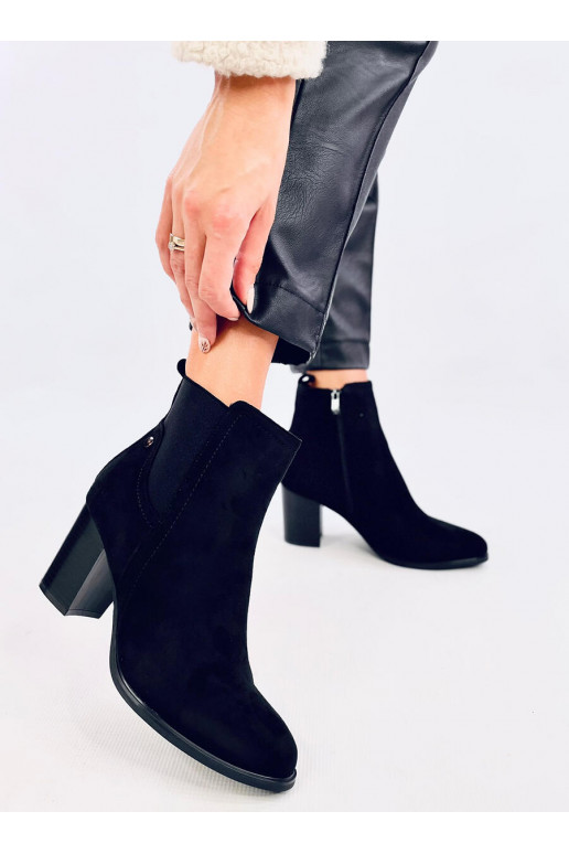 Boots classic on highheels ROSEY BLACK