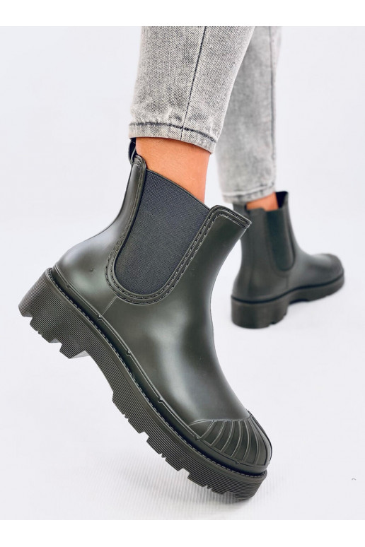 Rubber boots Chelsea boots ANDEL GREEN