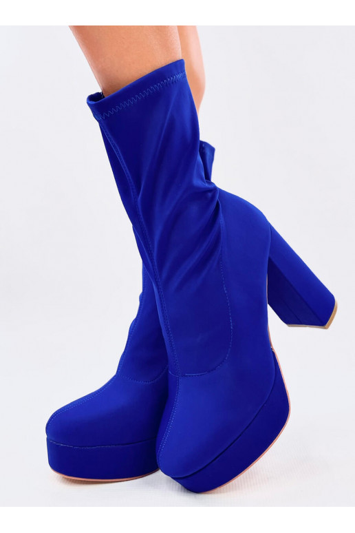 Boots with platform BALDACCI BLUE