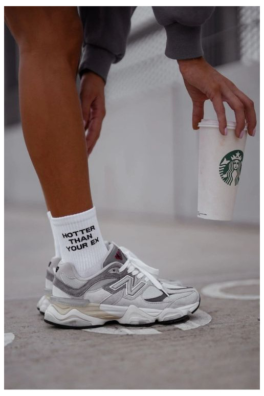 Women's Socks With The Text Hotter Than Your Ex White