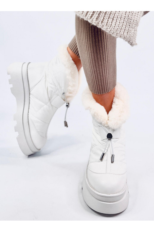 Snow boots with fur TAVARIS WHITE