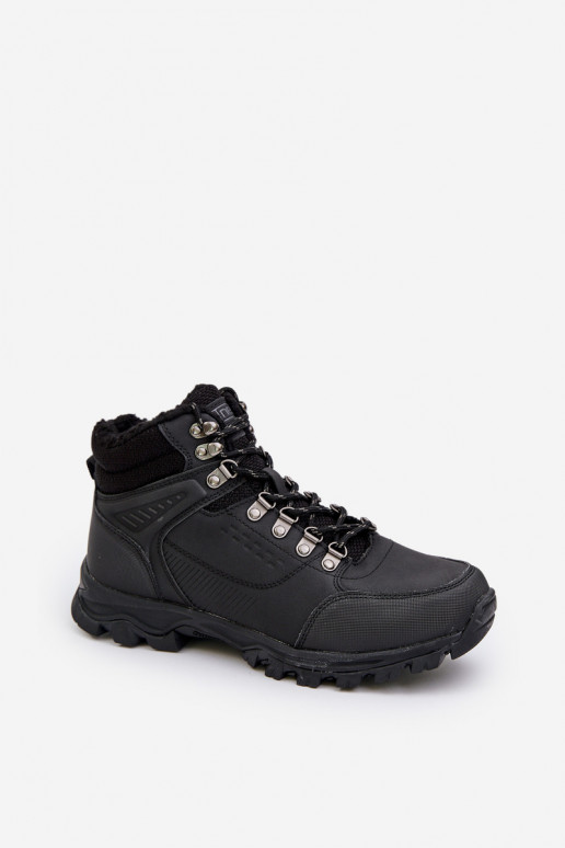 Insulated Men's Hiking Boots Black Loreinae