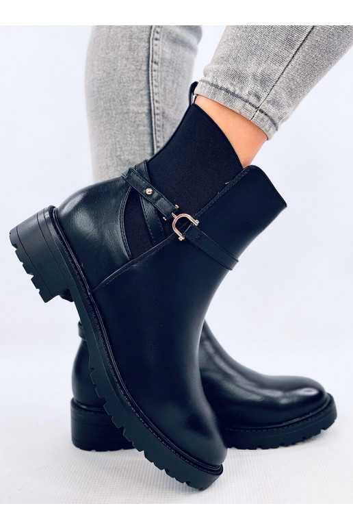 The classic model Women's boots ROYLE BLACK