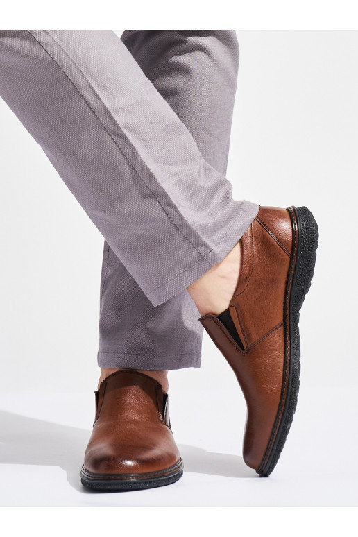 Brown color mens shoes