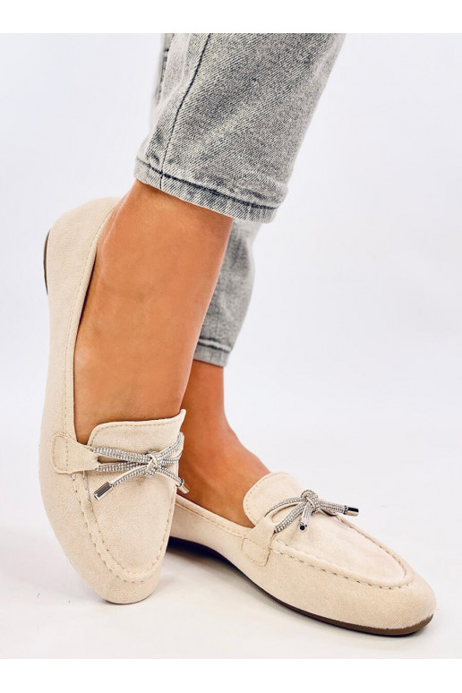 Moccasins of suede MARSOIN BEIGE