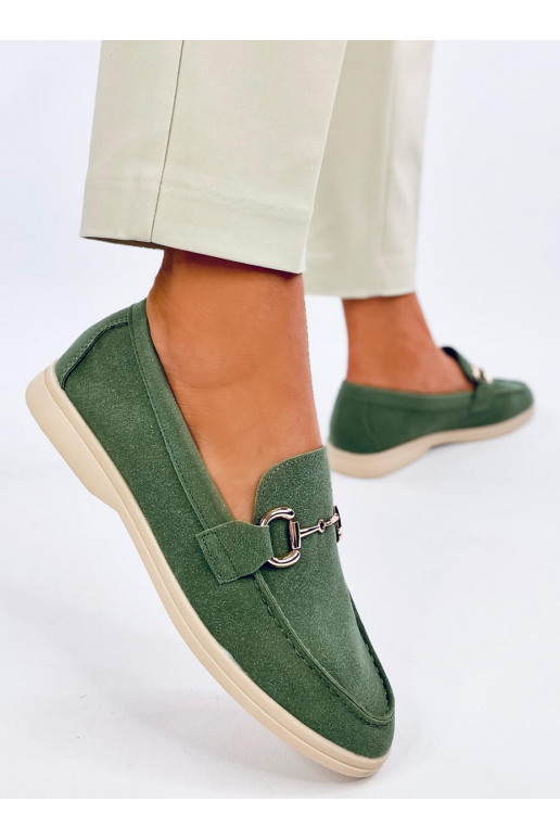 Women's moccasins MILVA GREEN