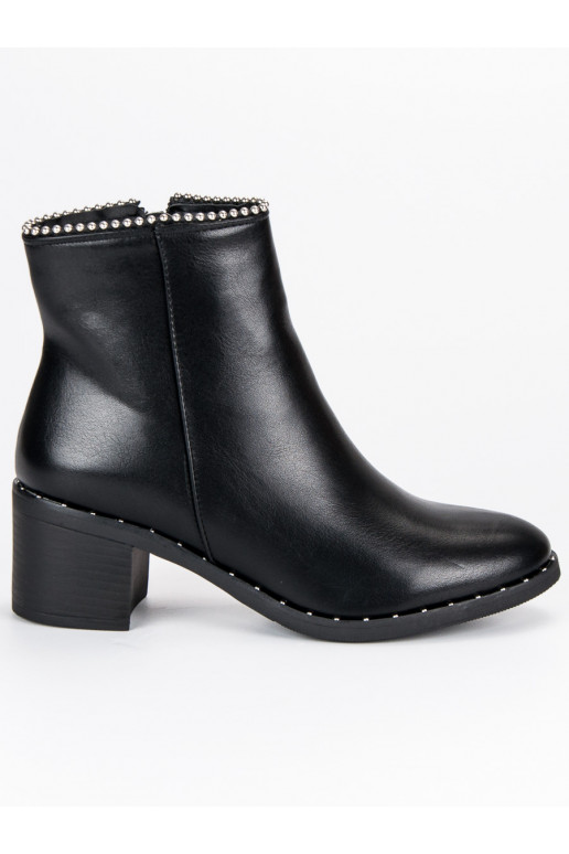 Elegant style black boots